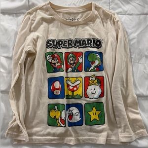 Boys’ Jumping Beans long-sleeved Super Mario tee - size 7
